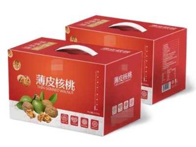 來濟南禮品盒定制廠家定制干果禮盒，讓您過個喜慶年！