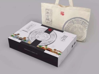 如何讓大米包裝盒看起來高大上？