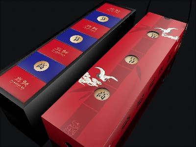 在山東做茶葉禮盒定制，淺談高級黑的應(yīng)用一